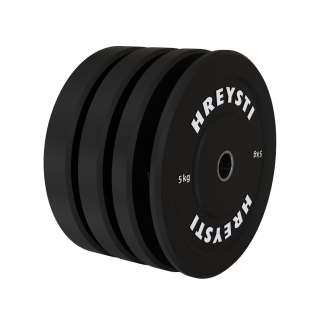 Hreysti Bumper lóðapakki 187,5kg