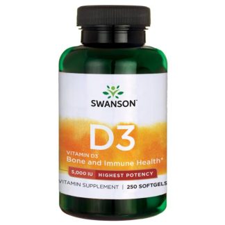 Swanson D3 vítamín 5000iu